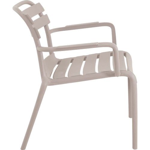 Lesli Living bistrostoel Torvi - taupe - 65x69,5x76cm