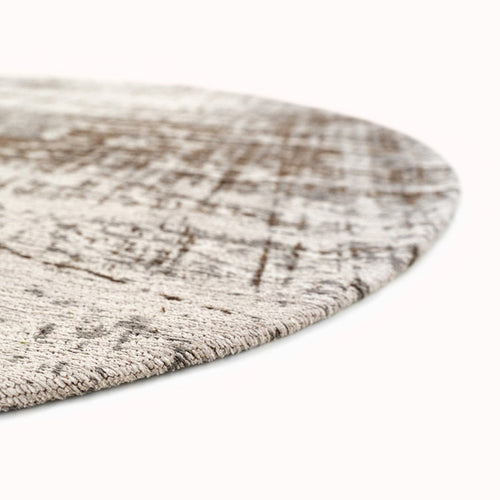 Louis De Poortere vloerkleed Concrete Jungle - beige - 140x140cm - vtwonen shop