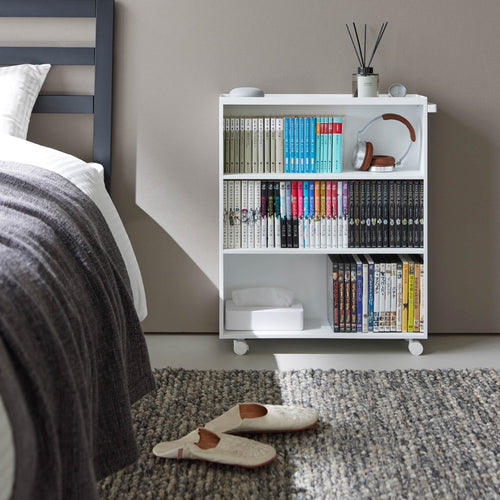 Yamazaki Boekenkast / Boekentrolley - Tower - Wit