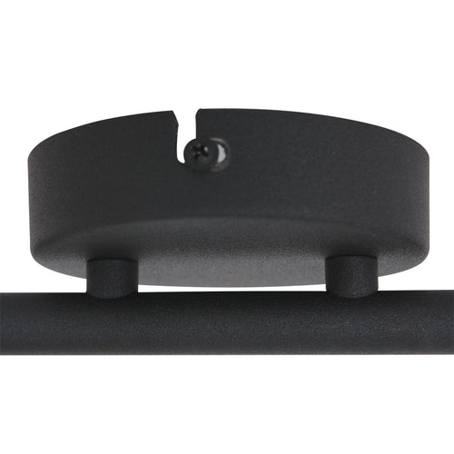 Steinhauer spot natasja - 2 lichts - 38x 12 cm - zwart