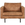 BePureHome fauteuil Rodeo - Recycle Leer - Cognac - 85x105x86