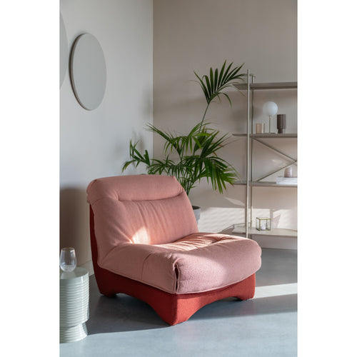 Housecraft Living Twister Loungestoel/ Fauteuil Roze - vtwonen shop