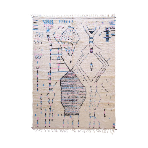 AFK Living vloerkleed Berber - handgemaakt - Wol - 193 x 291 cm