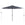 Lotus parasol - Ø300 cm - carbon black - koper