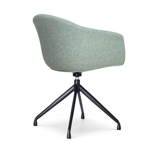 Nolon Nola-Otis Draaibare Eetkamerstoelen Set - Zacht Groen - Zwart - vtwonen shop