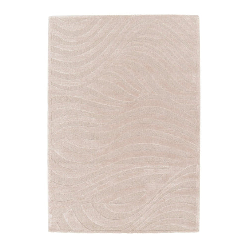 AFK Living vloerkleed Wave - reliëfeffect - beige - 120 x 170 cm - vtwonen shop