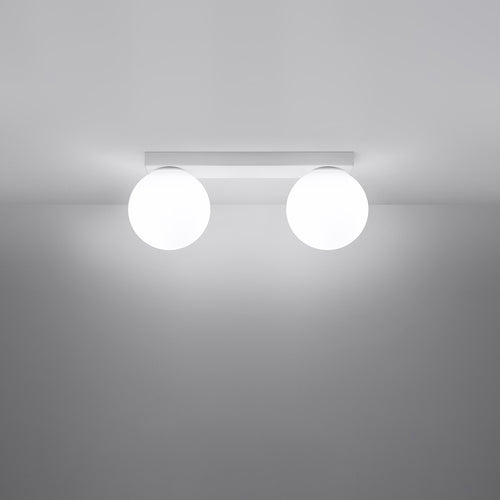Sollux Lighting Plafondlamp YOLI 2 wit - 34,5x12x14,5cm