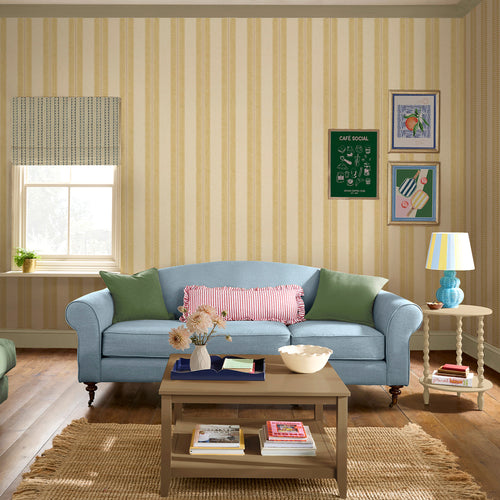 Joules Vliesbehang - Palm Leaf Strepen