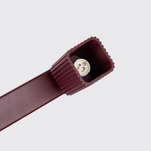 Sollux Lighting Plafondlamp RAYO 2 bordeaux - 30x6x16,5cm