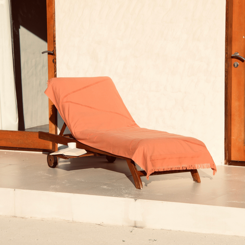 WAY strandlaken - 100 x 220 cm - Terracotta