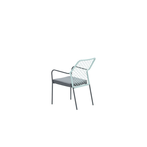 Garden Impressions tuinset Ross - Tulli zacht groen - light teak look - Ø148 cm