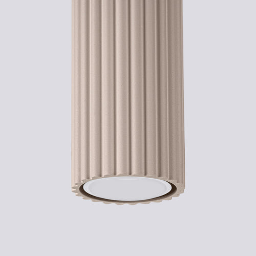 Sollux Lighting Plafondlamp KARBON 60 taupe - 6,5x6,5x60cm