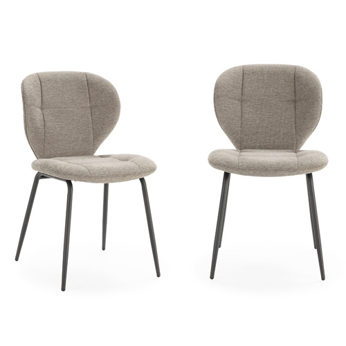 Calicosy - MAORI Set van 2 stoelen - Groen - 48,5x50x48 cm
