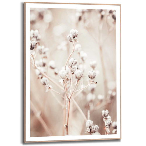 Reinders Dried Whites schilderij -  beige - woonkamer - 70x50cm
