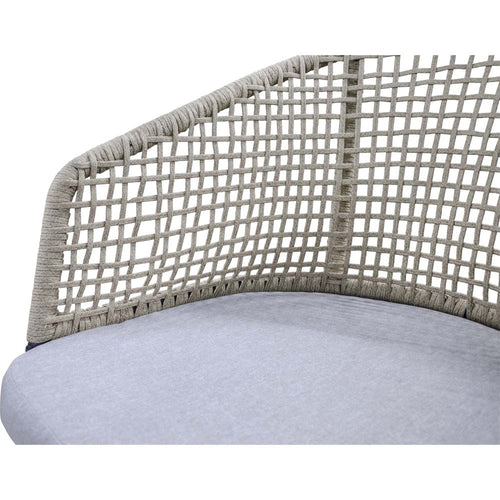 Lesli Living bistrostoel Kioto - beige - 56x62x77cm - set van 2