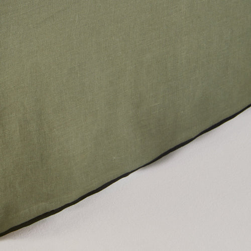 Madura Hoes voor boxspring Carlina grijs kaki en zwarte hommel 140x200 cm