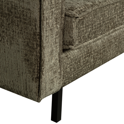 WOOOD 2-zits bank Rodeo - Structure Velvet - Frost - 85x150x86