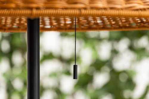 Rebellenclub Tuin Vloerlamp Jazzy - ø 60cm - Bruin - vtwonen shop