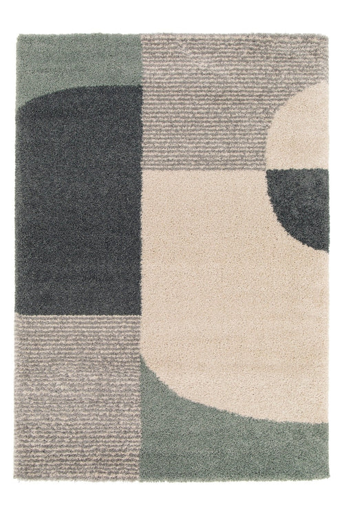 AFK Living vloerkleed Bauhaus - zeer zacht - groen - 160 x 230 cm