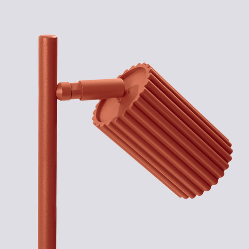 Sollux Lighting Tafellamp KARBON rood oker - 14,5x19,5x43cm