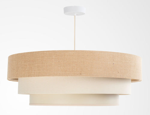 bpskoncept hanglamp Triniti Boho - jute - Ø60 cm