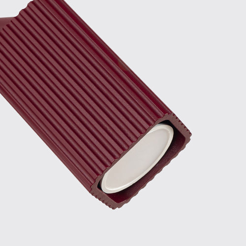 Sollux Lighting Wandlamp RAYO bordeaux met schakelaar - 8x16x16cm