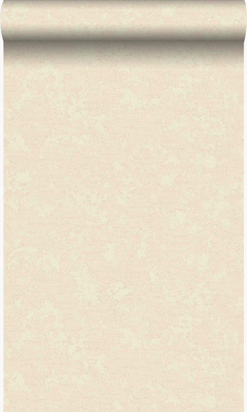 Origin Wallcoverings behang effen crème beige - 53 cm x 10,05 m - 346203 - vtwonen shop