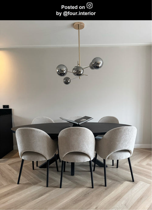 Lucide hanglamp ALARA - 6xG4 - Goud - vtwonen shop