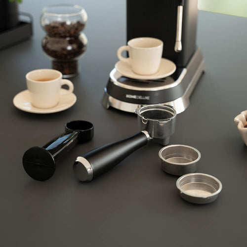 HOME DELUXE Espresso-filterhouder EXQUISITE - matzwart