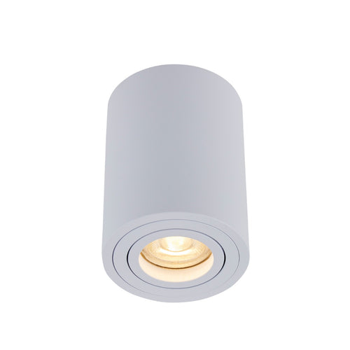 Lighto | Moderne plafondspot wit draaibaar en kantelbaar | Rond