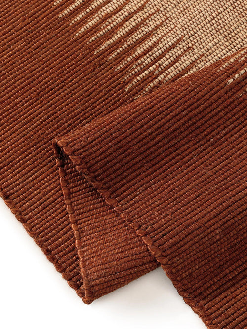 benuta jute vloerkleed Tulsi - terracotta - 200x300 cm