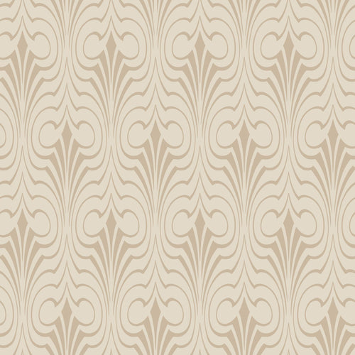 ESTAhome behang grafische vorm beige - 50 x 900 cm - 139634 - vtwonen shop