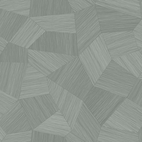 Origin Wallcoverings eco-texture vliesbehang grafisch 3D motief blauw grijs - 0.53 x 10.05 m - 347820 - vtwonen shop