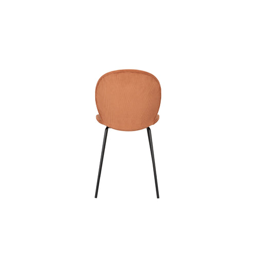 Zuiver Bonnet Chair Terracotta  - Set van 2 - vtwonen shop