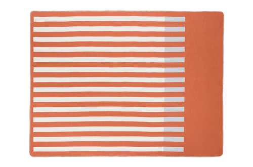 noo.ma ONU Katoenen deken - Terracotta - vtwonen shop