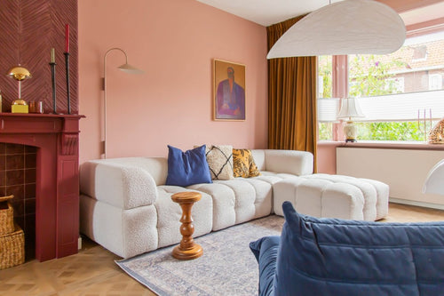 Interieur05 Vintage vloerkleed Sybil Blauw - 290 x 200 cm - vtwonen shop