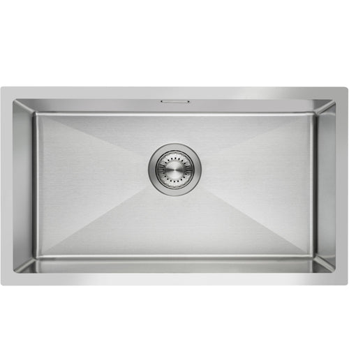 LOMAZOO spoelbak Capri - met accessoires - RVS - 70 x 40 cm