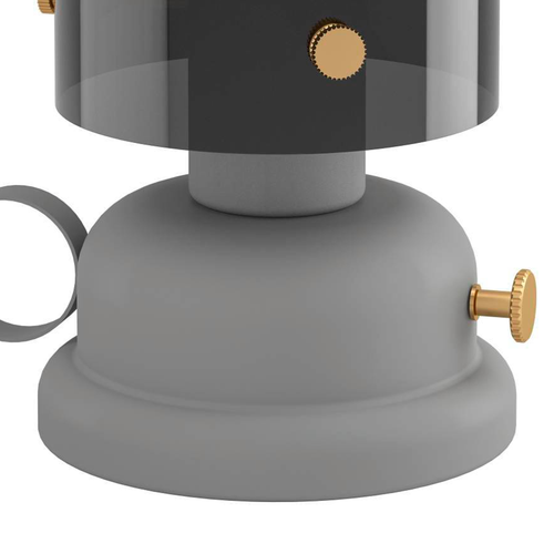 EGLO tafellamp Gargrave - e27 - 31,5 cm - zwart/grijs/goud - glas - vtwonen shop