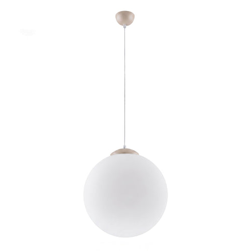 Sollux Lighting Hanglamp UGO 40 taupe - 40x40x130cm