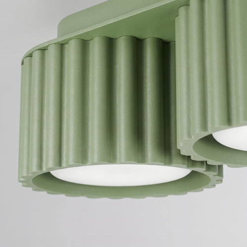 Sollux Lighting Plafondlamp AURA 3 salie Gx53 - 32,5x10x8cm