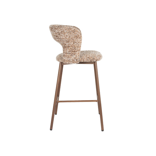 Housecraft Living Chelsea Barkrukken rugleuning 67 cm Groen - Set van 2