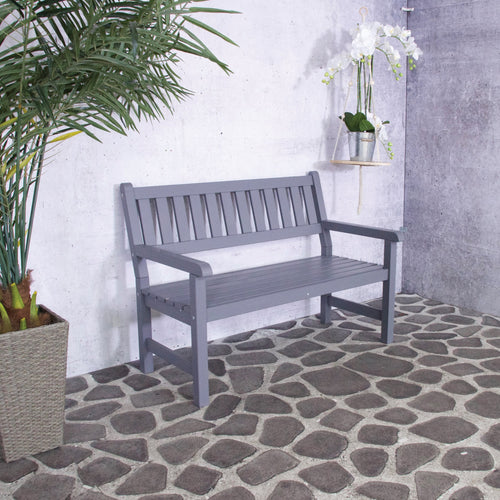 SenS-Line - Bordeaux Tuinbank 126cm - 2-zits - Grijs