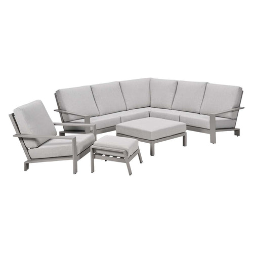 Garden Impressionshoek loungeset Coba 6-delig - taupe