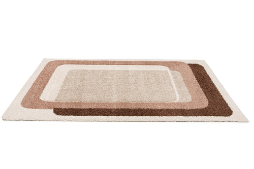 AFK Living vloerkleed Mireo - Zacht comfort voor elke dag en OEKO-TEX® Standard 100 gecertificeerd. - kastanje - 200x290 cm