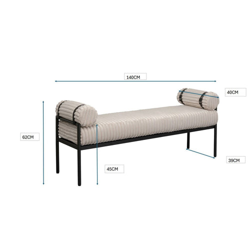 Kare Design Bank Tilly creme