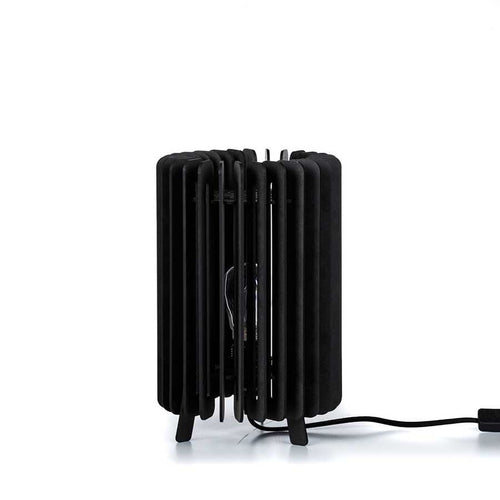 Blij Design  tafellamp Edge - 1 lichts - 19.5  x 27   cm - zwart - vtwonen shop