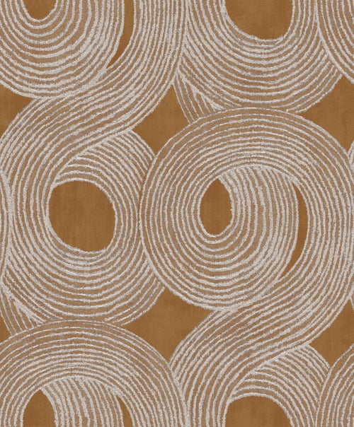 Masureel behang grafisch motief oranje - 53 cm x 10.05 m - 630858 - vtwonen shop