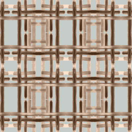 Catchii Behang Mondriaan Stripes old blue