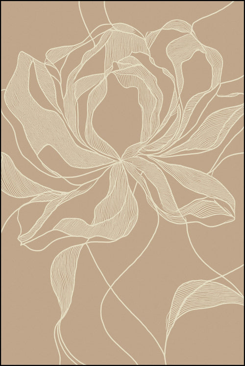 Vloerkleed MOMO rugs x NOŪRA studios - Bloom Nude rose 200x300 cm - vtwonen shop