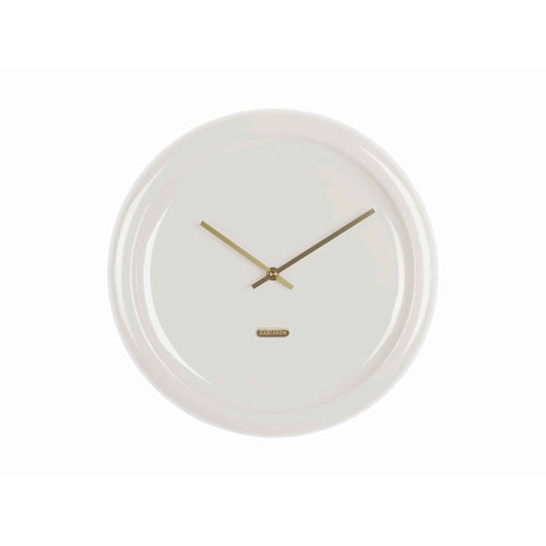 Karlsson wandklok Cadiz Disc - wit - Ø35cm